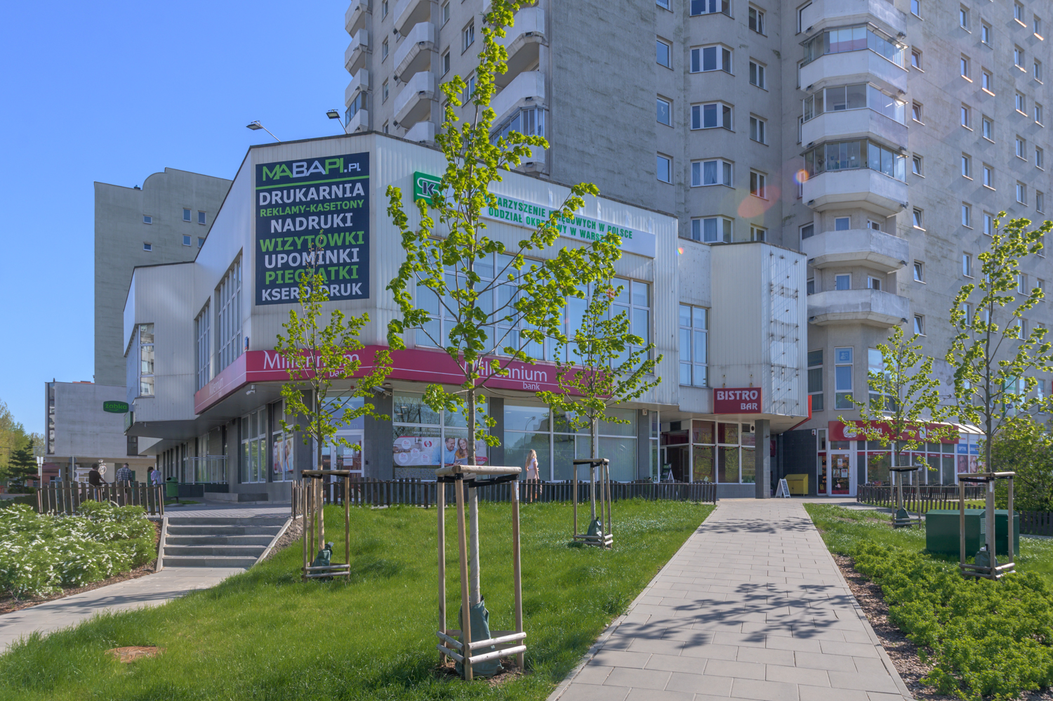 Zdjęcie architektury budynku Budynek mieszkalno-usługowy